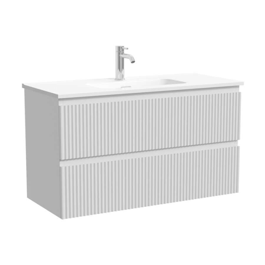 Тумба под раковину Sancos Snob R SNR90/39W, 90 см, подвесная, Bianco