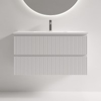 Тумба под раковину Sancos Snob R SNR90/39W, 90 см, подвесная, Bianco