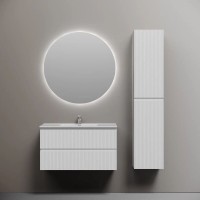 Тумба под раковину Sancos Snob R SNR90W, 90 см подвесная, Bianco