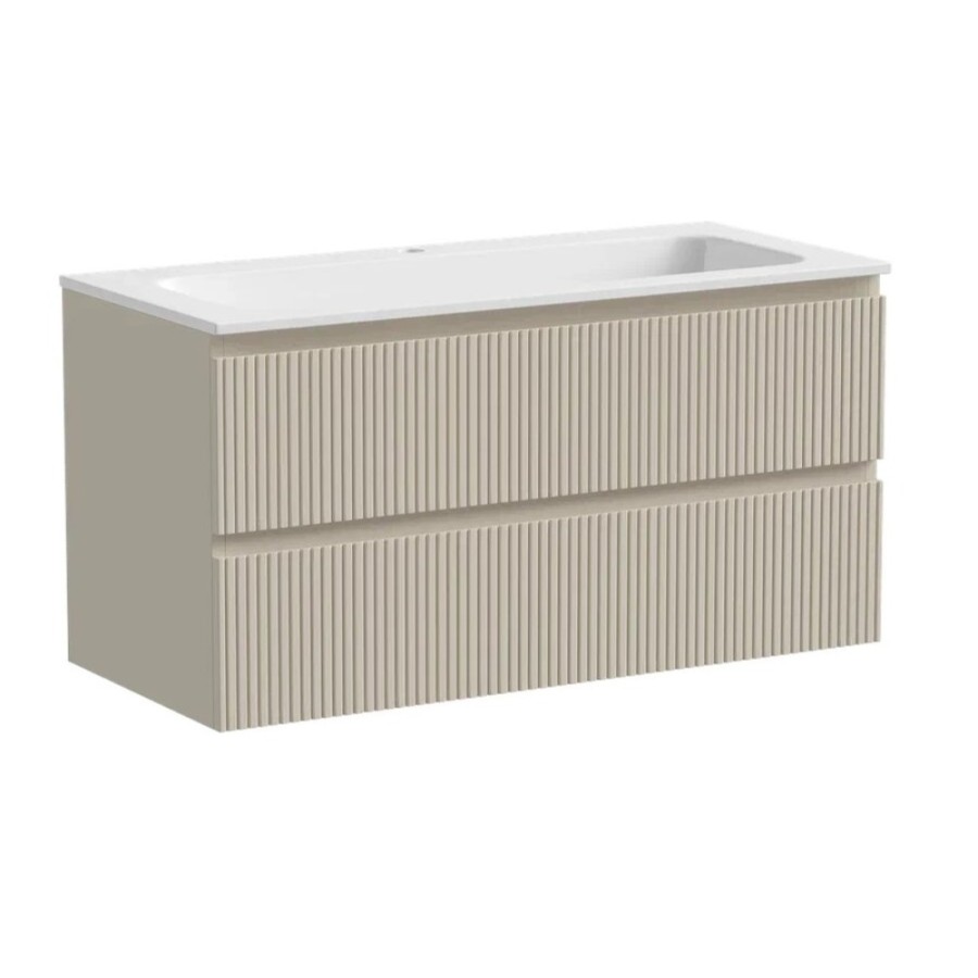Тумба под раковину Sancos Snob T 100 см подвесная, Beige Soft, SNT100CE