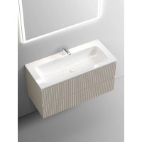 Тумба под раковину Sancos Snob T 100 см подвесная, Beige Soft, SNT100CE