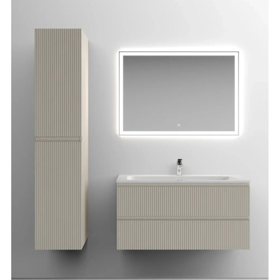 Тумба под раковину Sancos Snob T 100 см подвесная, Beige Soft, SNT100CE