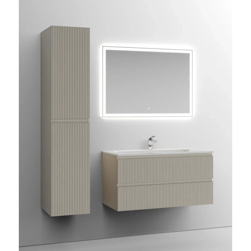 Тумба под раковину Sancos Snob T 100 см подвесная, Beige Soft, SNT100CE