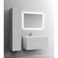 Тумба под раковину Sancos Snob T 100 см подвесная, левая, Bianco, SNT100LW