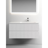 Тумба под раковину Sancos Snob T 100 см подвесная, правая, Bianco, SNT100RW
