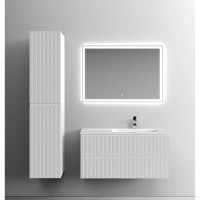 Тумба под раковину Sancos Snob T 100 см подвесная, правая, Bianco, SNT100RW