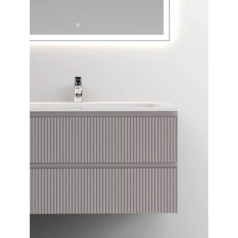 Тумба под раковину Sancos Snob T 100 см подвесная, Doha Soft, SNT100SM