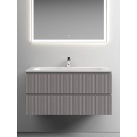 Тумба под раковину Sancos Snob T 100 см подвесная, Doha Soft, SNT100SM