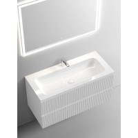Тумба под раковину Sancos Snob T 100 см подвесная, Bianco, SNT100W