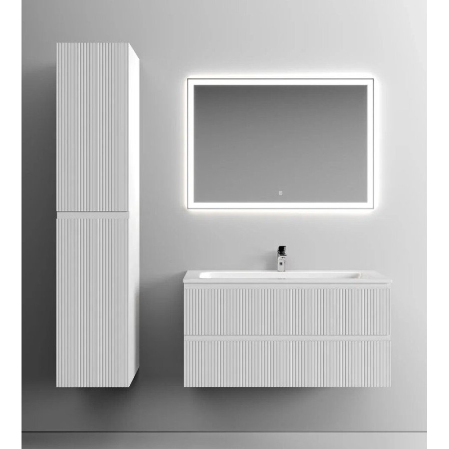 Тумба под раковину Sancos Snob T 100 см подвесная, Bianco, SNT100W