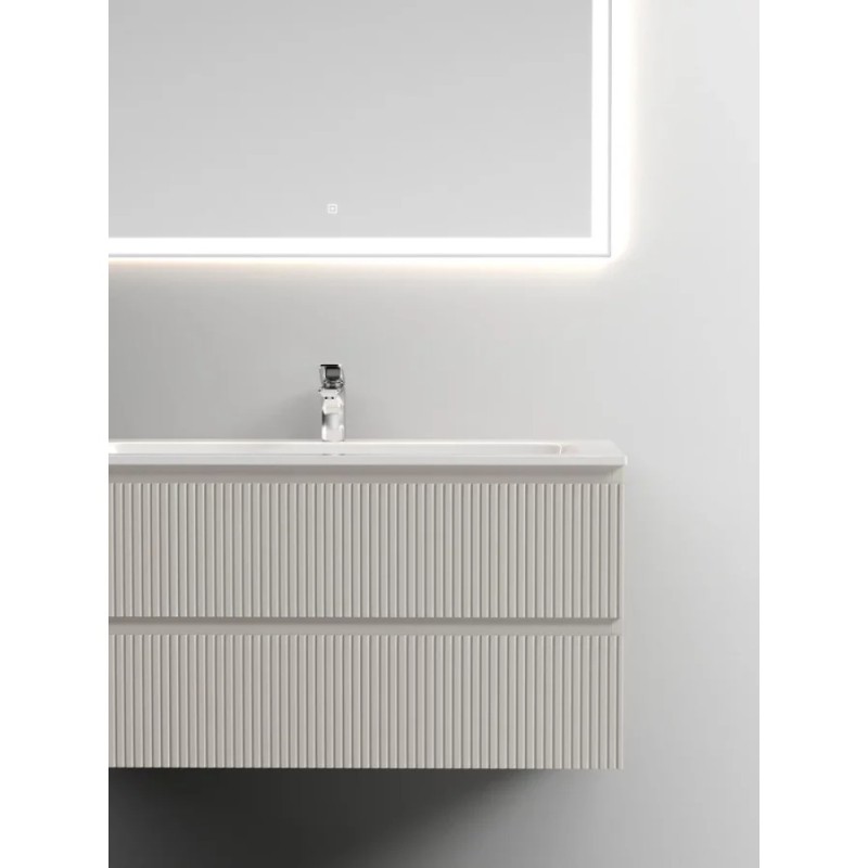 Тумба под раковину Sancos Snob T 120 см подвесная, Beige Soft, SNT120CE