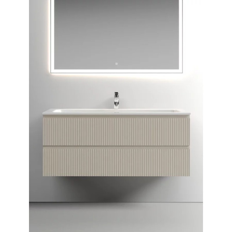 Тумба под раковину Sancos Snob T 120 см подвесная, Beige Soft, SNT120CE