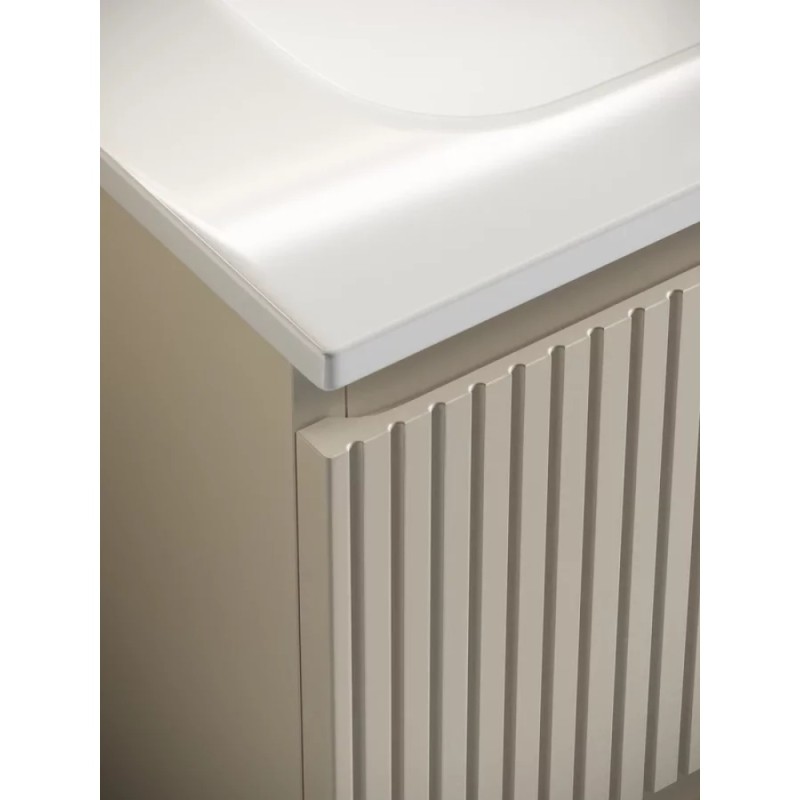 Тумба под раковину Sancos Snob T 120 см подвесная, Beige Soft, SNT120CE
