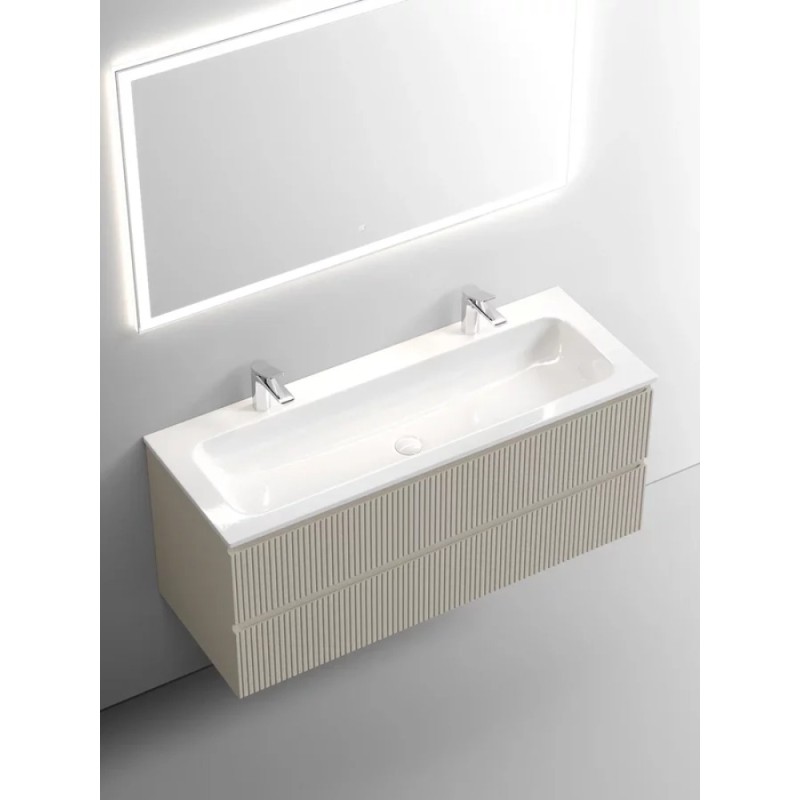 Тумба под раковину Sancos Snob T 120 см подвесная, Beige Soft, SNT120CE