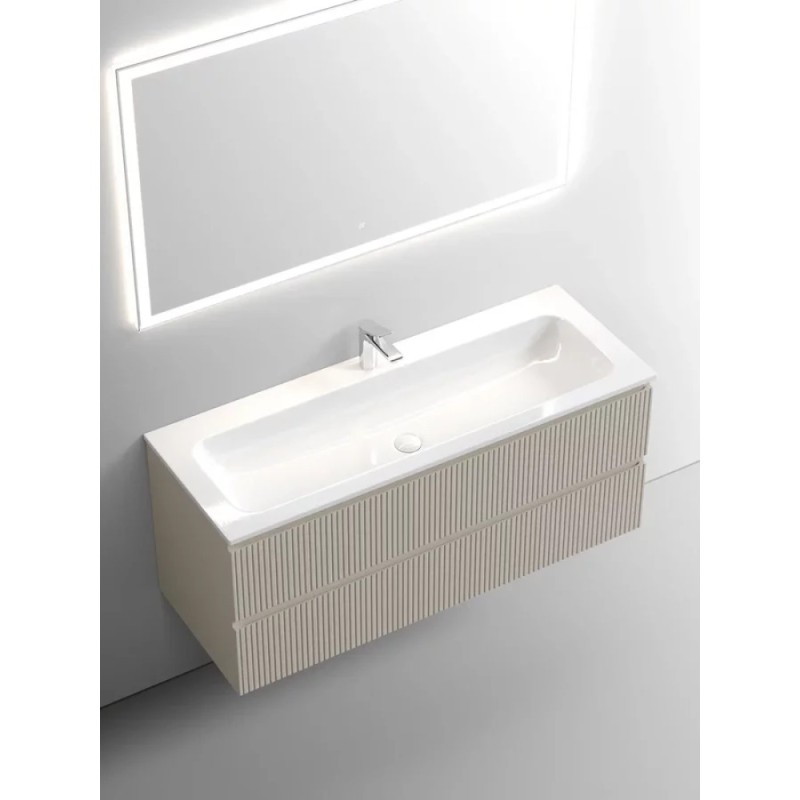 Тумба под раковину Sancos Snob T 120 см подвесная, Beige Soft, SNT120CE