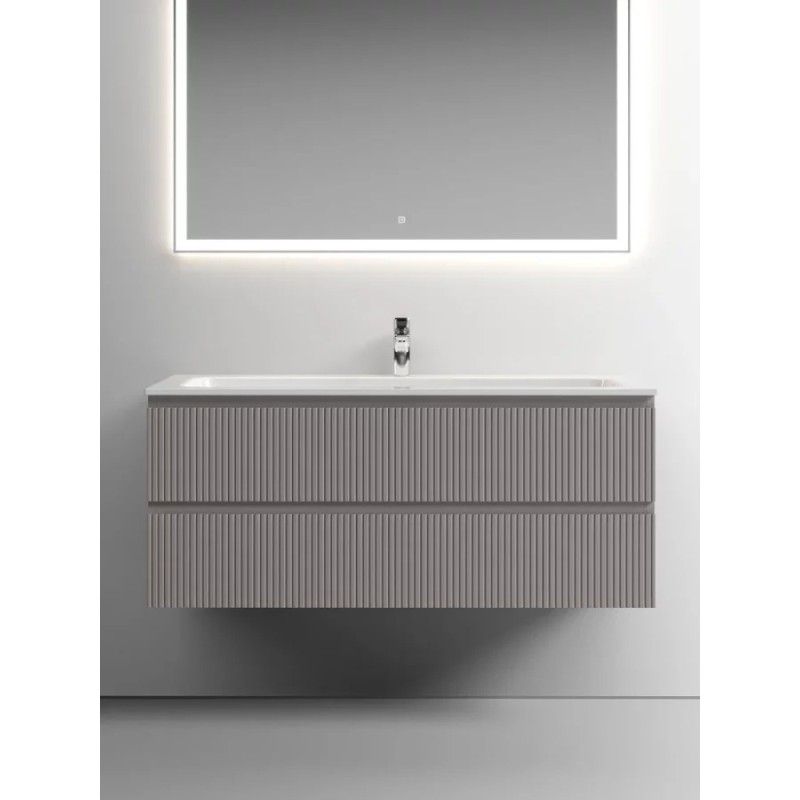 Тумба под раковину Sancos Snob T 120 см подвесная, Doha Soft, SNT120SM