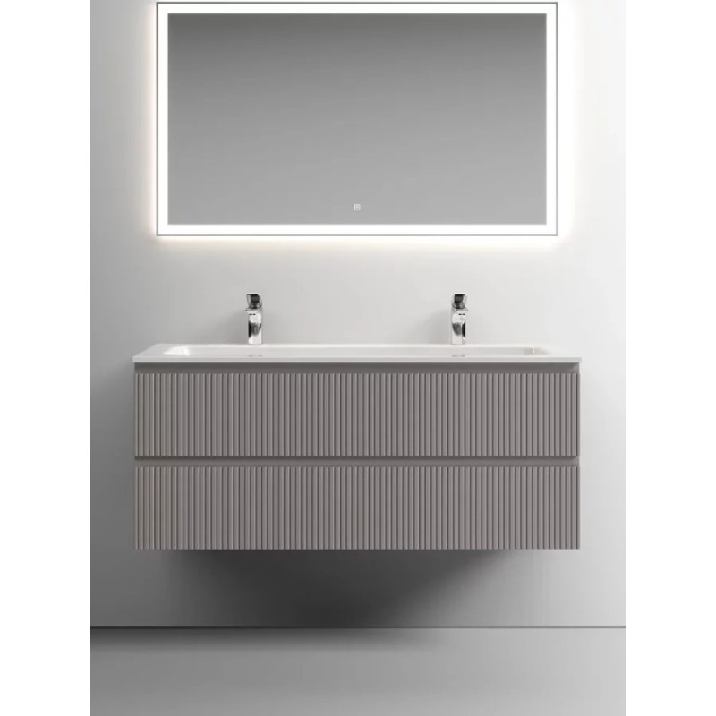 Тумба под раковину Sancos Snob T 120 см подвесная, Doha Soft, SNT120SM