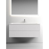 Тумба под раковину Sancos Snob T 120 см подвесная, Bianco, SNT120W