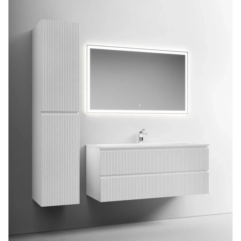 Тумба под раковину Sancos Snob T 120 см подвесная, Bianco, SNT120W
