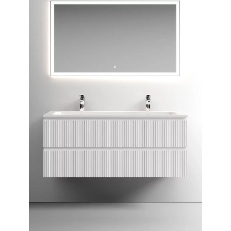 Тумба под раковину Sancos Snob T 120 см подвесная, Bianco, SNT120W