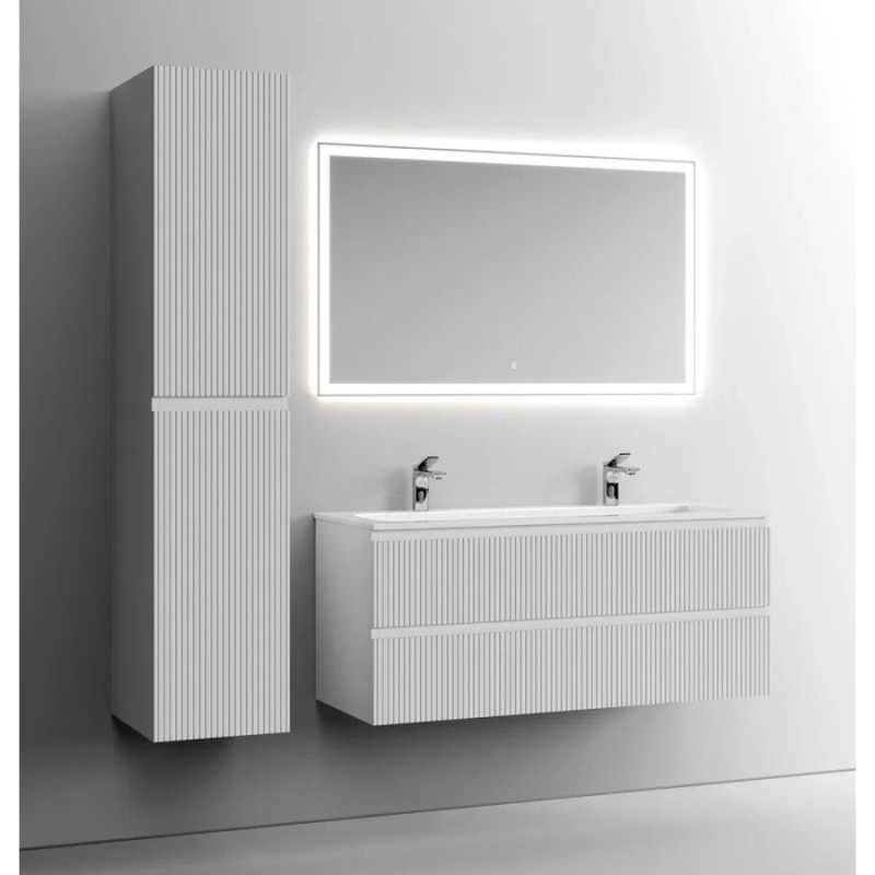 Тумба под раковину Sancos Snob T 120 см подвесная, Bianco, SNT120W