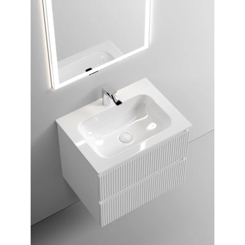 Тумба под раковину Sancos Snob T SNT60W 60 см подвесная, Bianco