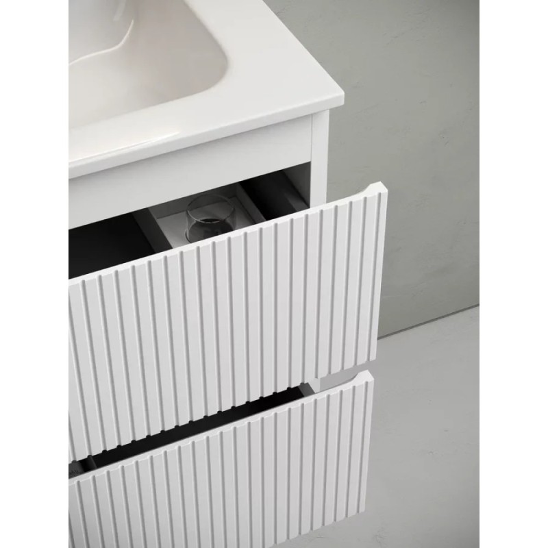 Тумба под раковину Sancos Snob T SNT60W 60 см подвесная, Bianco