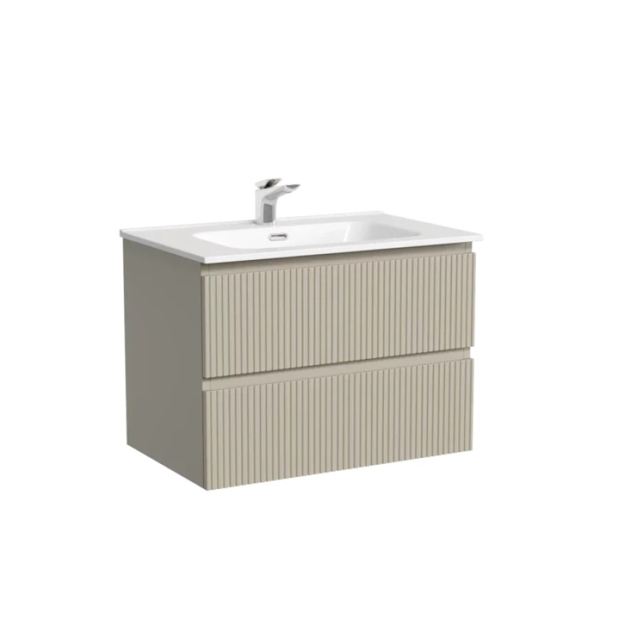 Тумба под раковину Sancos Snob T SNT70CE, 70 см подвесная, Beige Soft