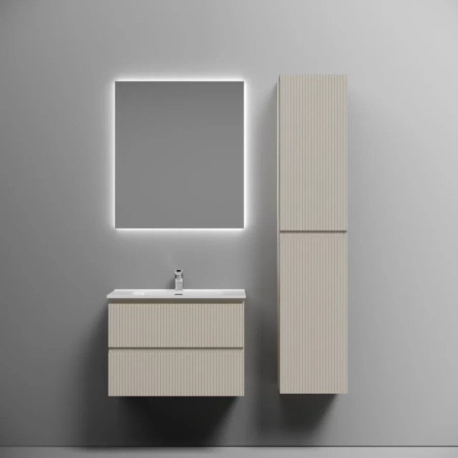 Тумба под раковину Sancos Snob T SNT70CE, 70 см подвесная, Beige Soft