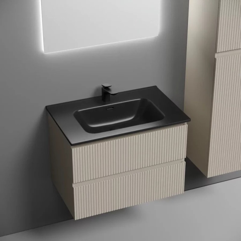 Тумба под раковину Sancos Snob T SNT70CE, 70 см подвесная, Beige Soft