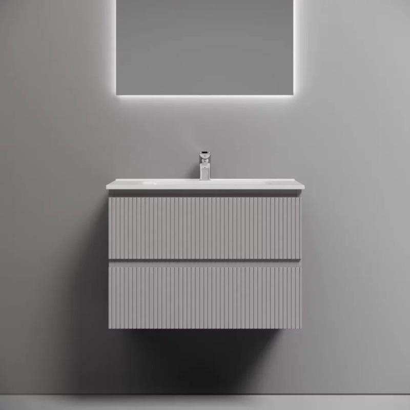 Тумба под раковину Sancos Snob T SNT70SM, 70 см подвесная, Doha Soft
