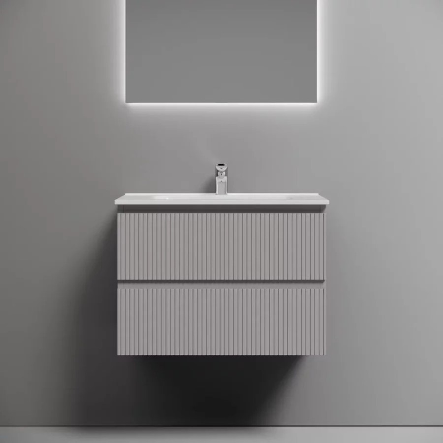 Тумба под раковину Sancos Snob T SNT70SM, 70 см подвесная, Doha Soft