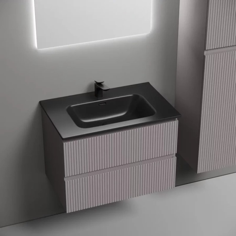 Тумба под раковину Sancos Snob T SNT70SM, 70 см подвесная, Doha Soft