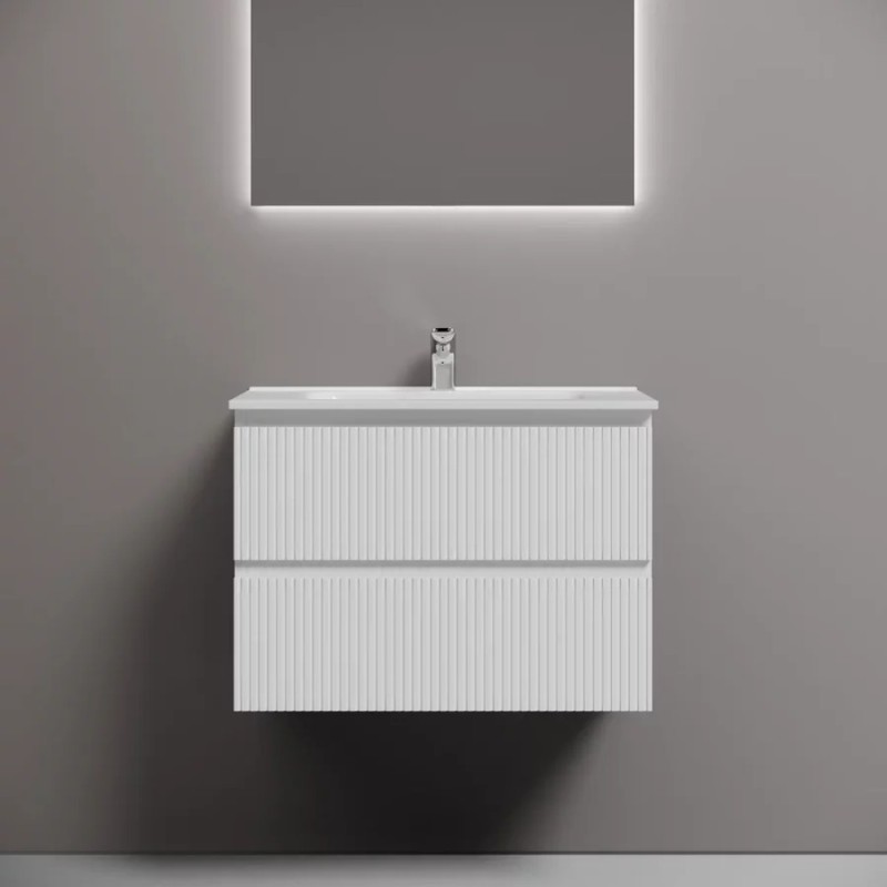 Тумба под раковину Sancos Snob T SNT70W, 70 см подвесная, Bianco