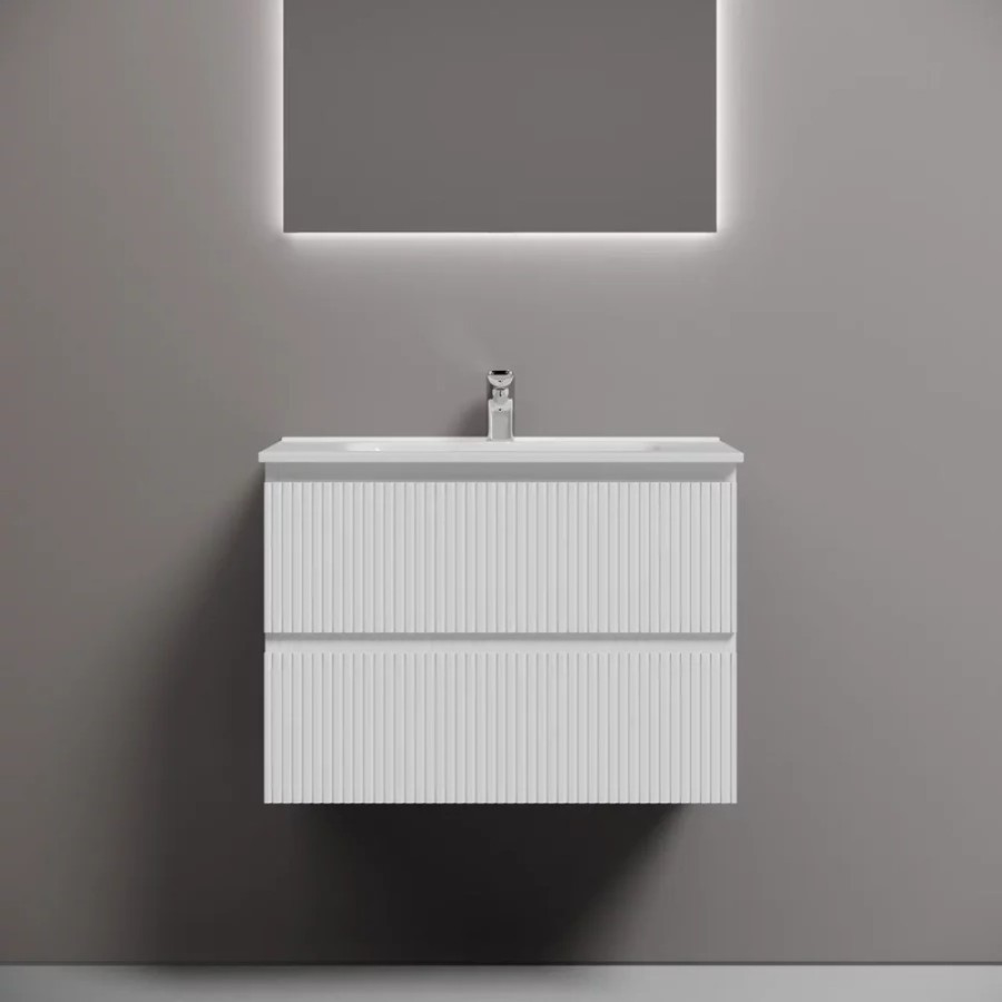 Тумба под раковину Sancos Snob T SNT70W, 70 см подвесная, Bianco