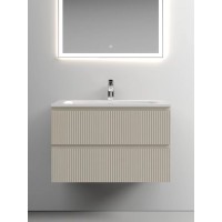Тумба под раковину Sancos Snob T 80 см подвесная, Beige Soft, SNT80CE