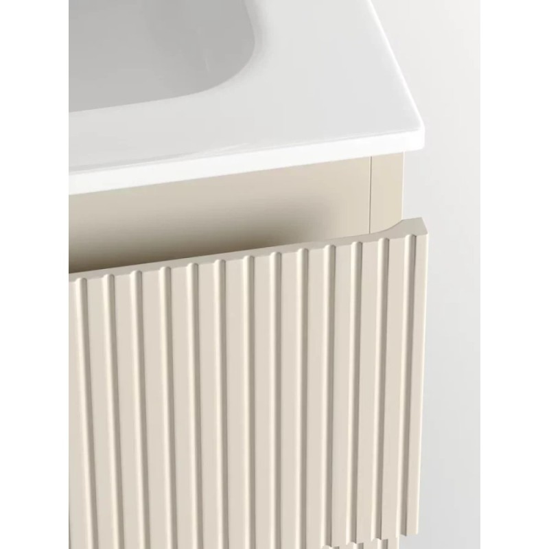 Тумба под раковину Sancos Snob T 80 см подвесная, Beige Soft, SNT80CE