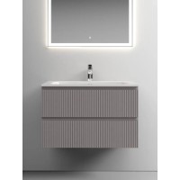 Тумба под раковину Sancos Snob T 80 см подвесная, Doha Soft, SNT80SM
