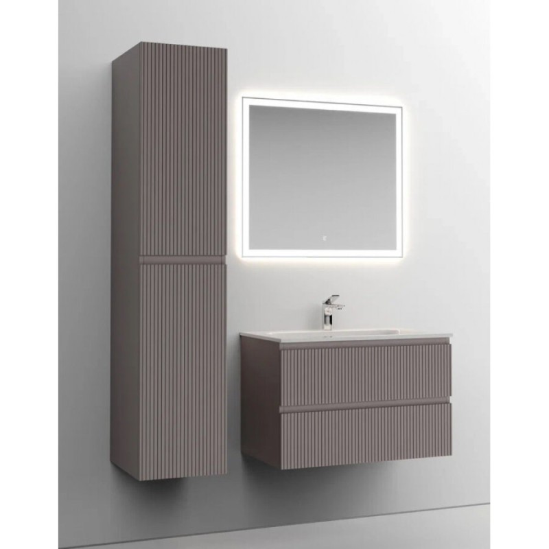 Тумба под раковину Sancos Snob T 80 см подвесная, Doha Soft, SNT80SM