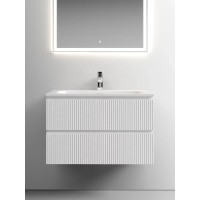 Тумба под раковину Sancos Snob T SNT80W 80 см подвесная, Bianco