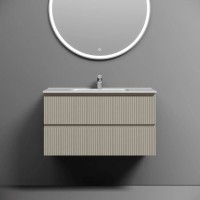 Тумба под раковину Sancos Snob T SNT90CE, 90 см подвесная, Beige Soft