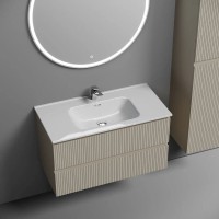 Тумба под раковину Sancos Snob T SNT90CE, 90 см подвесная, Beige Soft