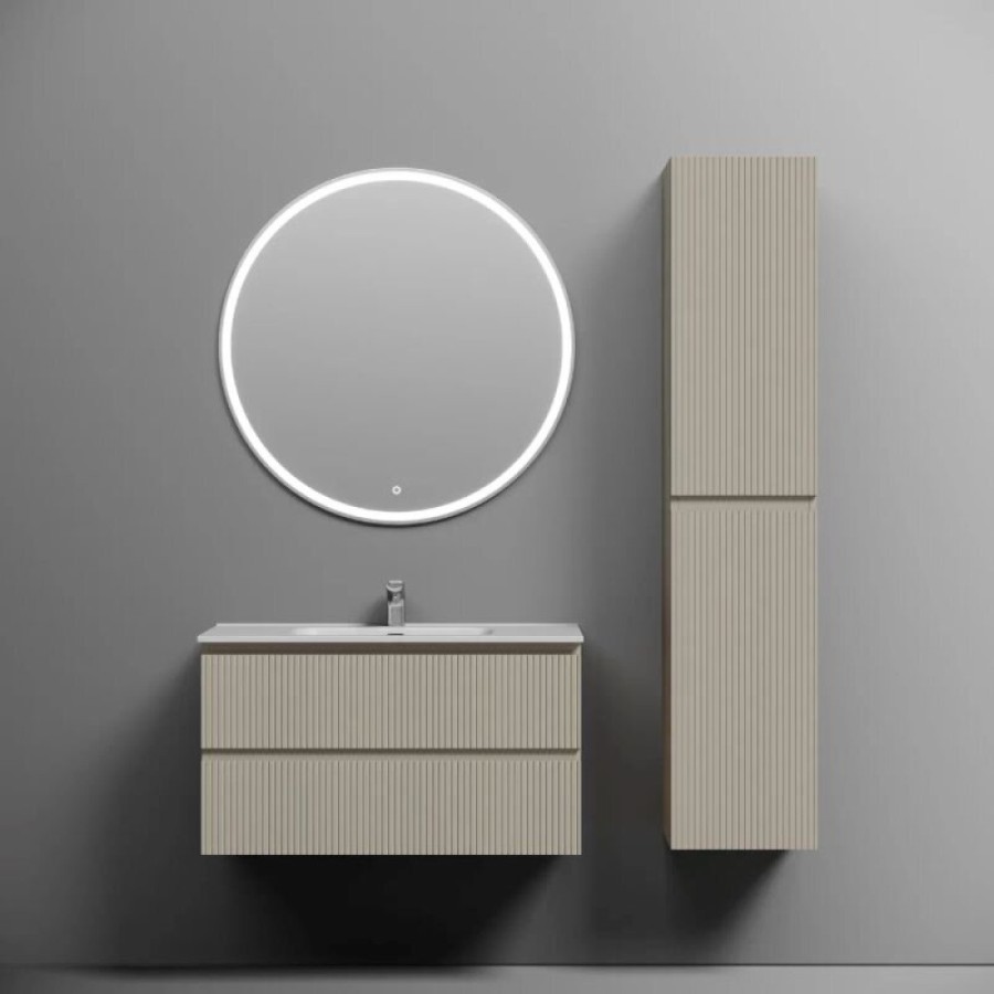 Тумба под раковину Sancos Snob T SNT90CE, 90 см подвесная, Beige Soft
