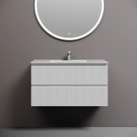 Тумба под раковину Sancos Snob T SNT90W, 90 см подвесная, Bianco