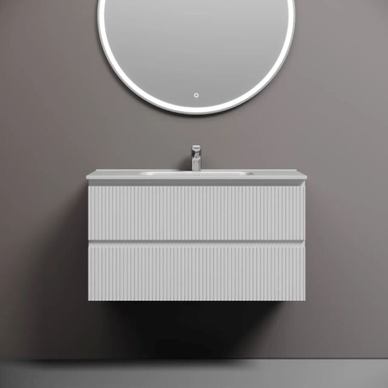 Тумба под раковину Sancos Snob T SNT90W, 90 см подвесная, Bianco