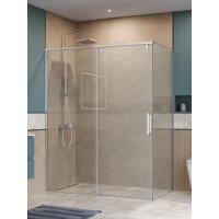 Душевой уголок BelBagno SOFT_CLOSE-1-AH-1-160/90-C-Cr, 160 х 90 см, стекло прозрачное, профиль хром