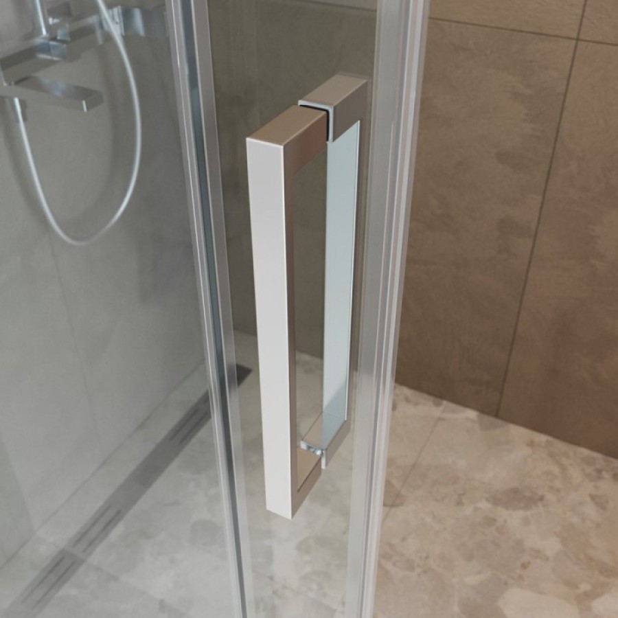 Душевая дверь BelBagno SOFT_CLOSE-1-BF-1-110-C-Cr, 110 см, стекло прозрачное, профиль хром