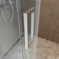 Душевая дверь BelBagno SOFT_CLOSE-1-BF-1-160-C-Cr, 160 см, стекло прозрачное, профиль хром