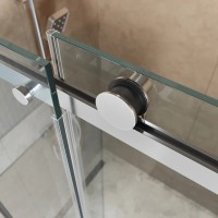 Душевой уголок BelBagno SOFT_CLOSE-2-AH-1-130/90-C-Cr, 130 х 90 см, стекло прозрачное, профиль хром