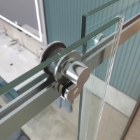 Душевой уголок BelBagno SOFT_CLOSE-2-AH-1-150/100-C-Cr, 150 х 100 см, стекло прозрачное, профиль хром